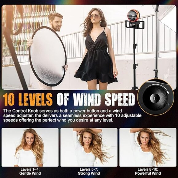 Portable Photography Fan Blower - Picture 4 of 5